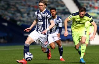 West Brom midfielder Conor Gallagher has been linked with a move to Crystal Palace
