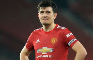 Manchester United defender, Harry Maguire