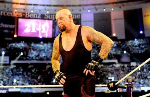 The Undertaker's streak ended at 21-1