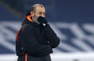 Wolves manager Nuno Santo