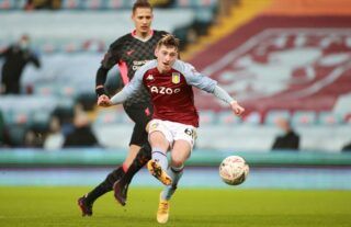 Aston Villa youngster Louie Barry
