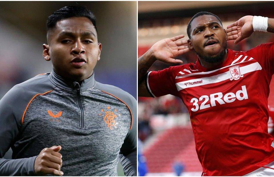 Rangers have been linked with Britt Assombalonga while Alfredo Morelos has been linked away