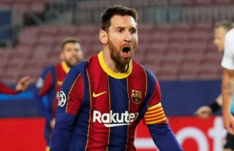Lionel Messi has contributed to 42 goals for Barcelona this season