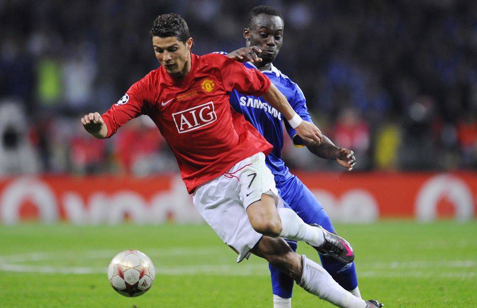 Cristiano Ronaldo scored against Chelsea in the 2008 Champions League final
