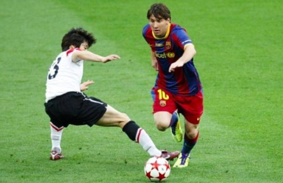 Barcelona beat Man Utd 3-1 in the 2011 Champions League final