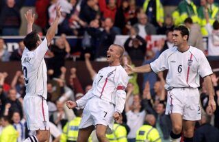 David Beckham's free-kick vs Greece sent England to the 2002 World Cup