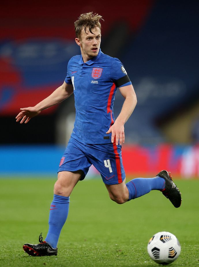 James Ward-Prowse in action for England vs San Marino