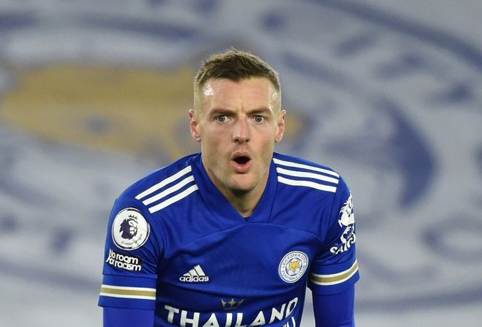 Vardy in action