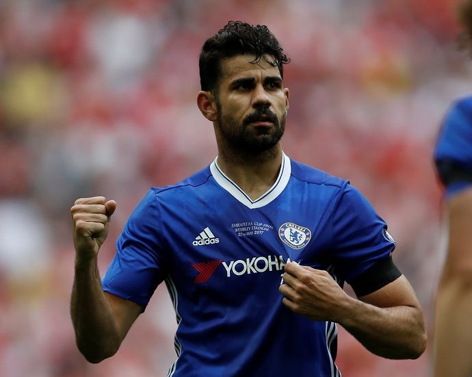 Costa in action