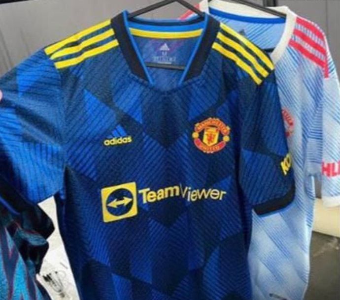 MANCHESTER UNITED'S POTENTIAL 2021/22 THIRD KIT