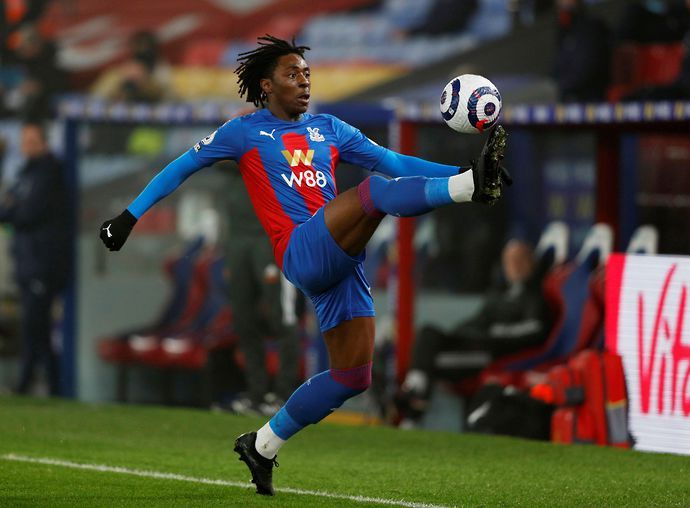 Eberechi Eze in action for Crystal Palace