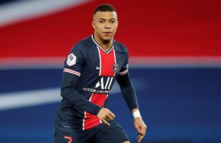 Kylian Mbappe is currently worth £144m