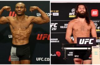 Kamaru Usman and Jorge Masvidal will face off in the main event at UFC 261