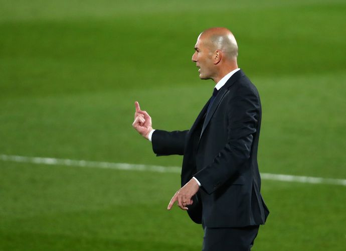 Zinedine Zidane in El Clasico