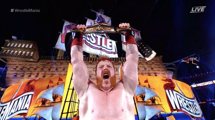Sheamus captured the US Title at WrestleMania