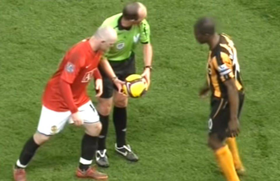 Wayne Rooney in action for Man United vs Hull