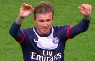 David Beckham retired in 2013 after a brief spell with Paris Saint-Germain