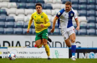 Norwich City defender and Everton target Max Aarons