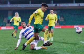 Norwich defender and Everton target Max Aarons