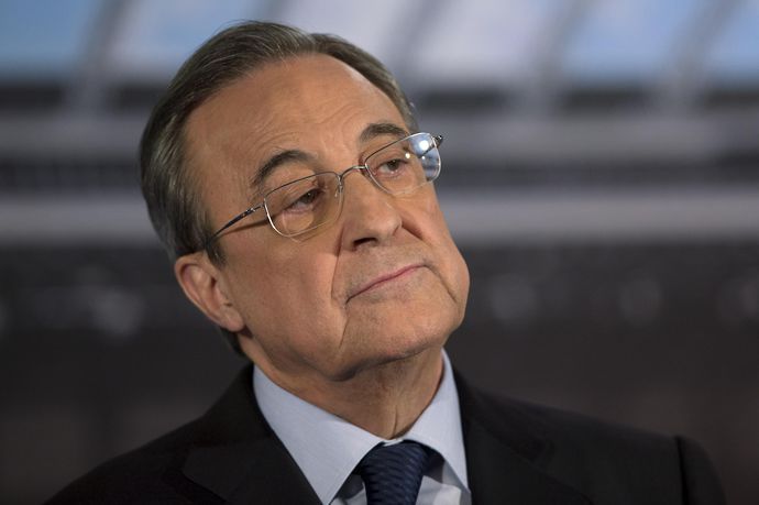 Florentino Perez is the chairman of the controversial European Super League