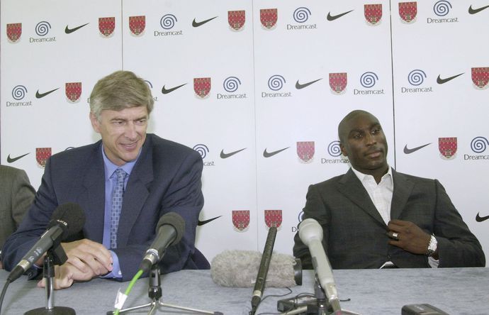 Arsene Wenger and Sol Campbell