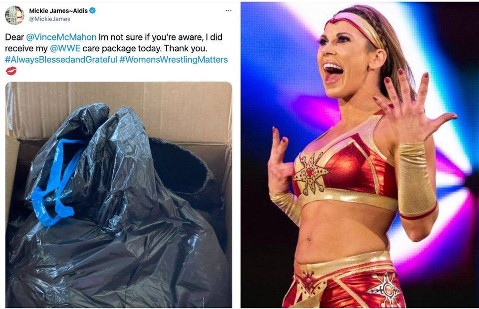 WWE fire disrespectful employee who sent released talent items in a trash bag