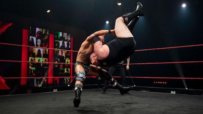 Gradwell picked up the win against Mastiff in NXT UK