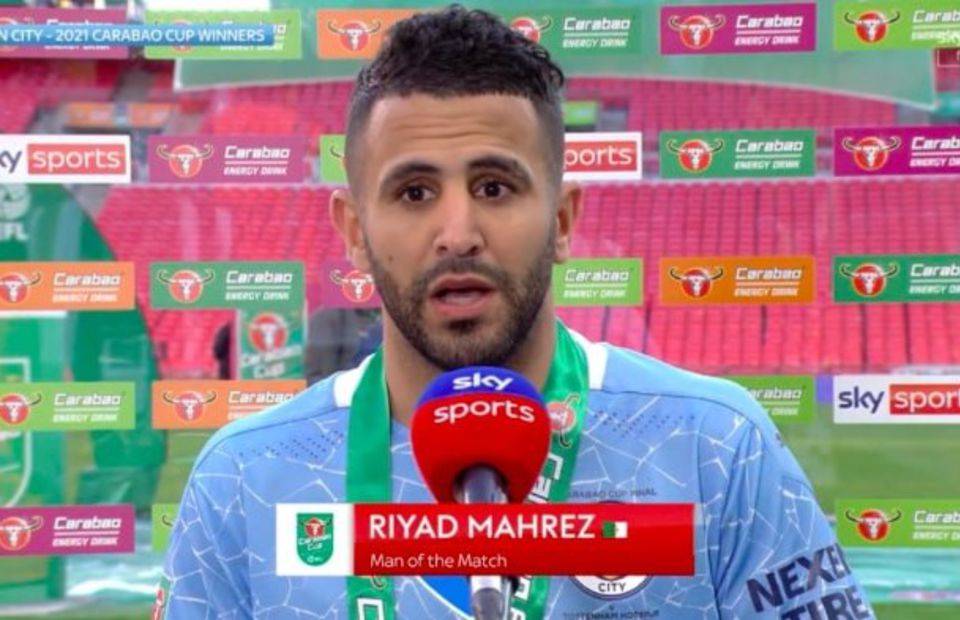 Riyad Mahrez dropped a masterclass in the Carabao Cup final