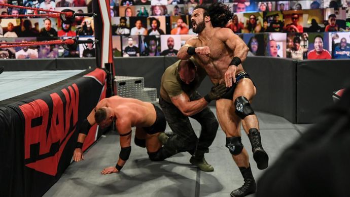 McIntyre in action on RAW