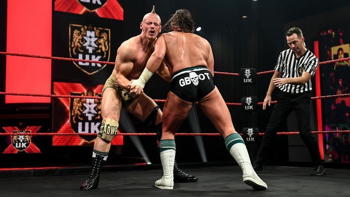 Gradwell is moving up in NXT UK
