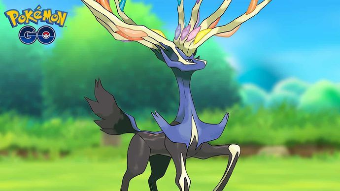 Xerneas will make its debut in Pokemon Go in May