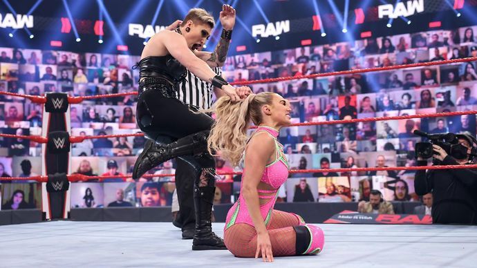 Ripley and Lana in action on RAW
