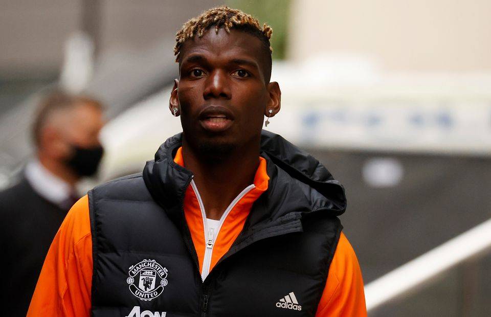 Manchester United midfielder Paul Pogba at Old Trafford
