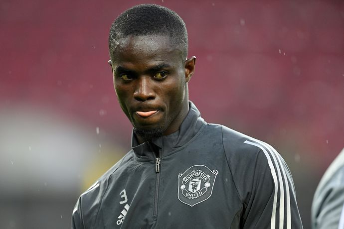 Eric Bailly in action for Man United