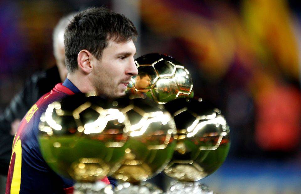 Lionel Messi won his second Ballon d'Or in 2010