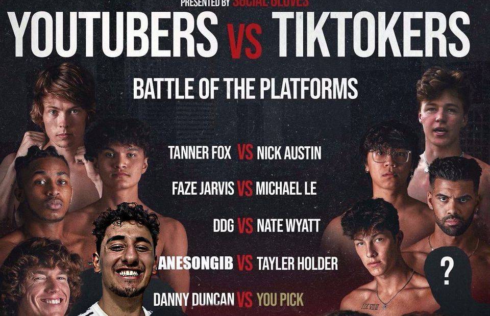 Several YouTube and TikTok stars will come together this June for a thrilling boxing event