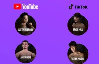 YouTube vs TikTok boxing
