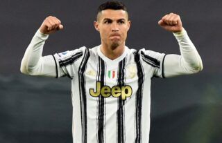 Cristiano Ronaldo has netted his 100th goal for Juventus