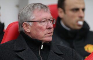 Sir Alex Ferguson Manchester United manager