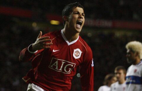 Cristiano Ronaldo was on fire for Man United in 2006/07