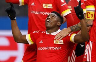 Taiwo Awoniyi in action for Union Berlin