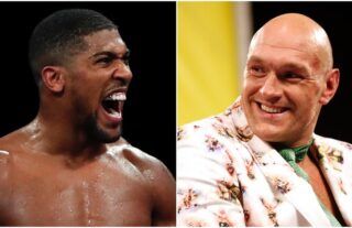 It is kicking off on Twitter between AJ and Fury!