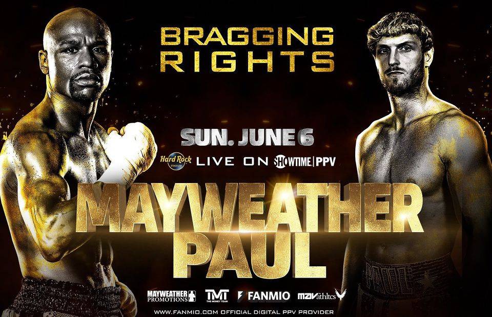Floyd Mayweather to fight Logan Paul on June 6, 2021 at the Hard Rock Stadium, Miami
