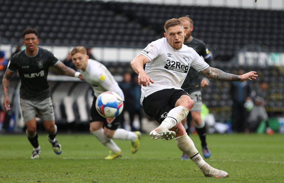 Derby County forward Martyn Waghorn linked with summer exit as Cardiff City eye swoop