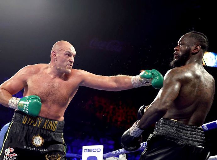 Tyson Fury defeated Deontay Wilder in their second bout to secure the WBC world heavyweight title