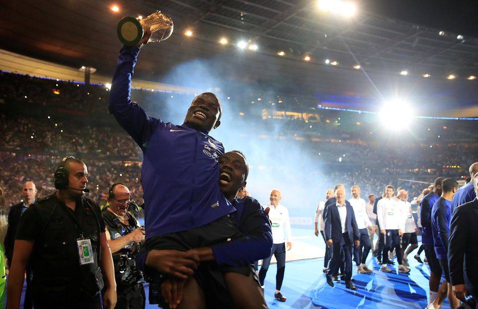 N'Golo Kante won the World Cup with France in 2018