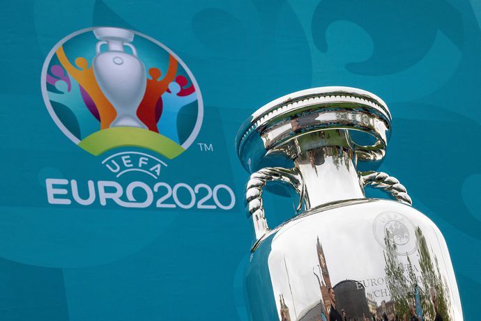 The Euro 2020 trophy