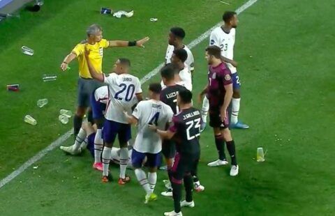 Things got very heated in the CONCACAF Nations League final...