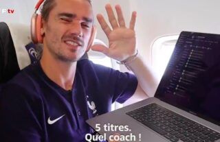 Antoine Griezmann loves a bit of Football Manager!