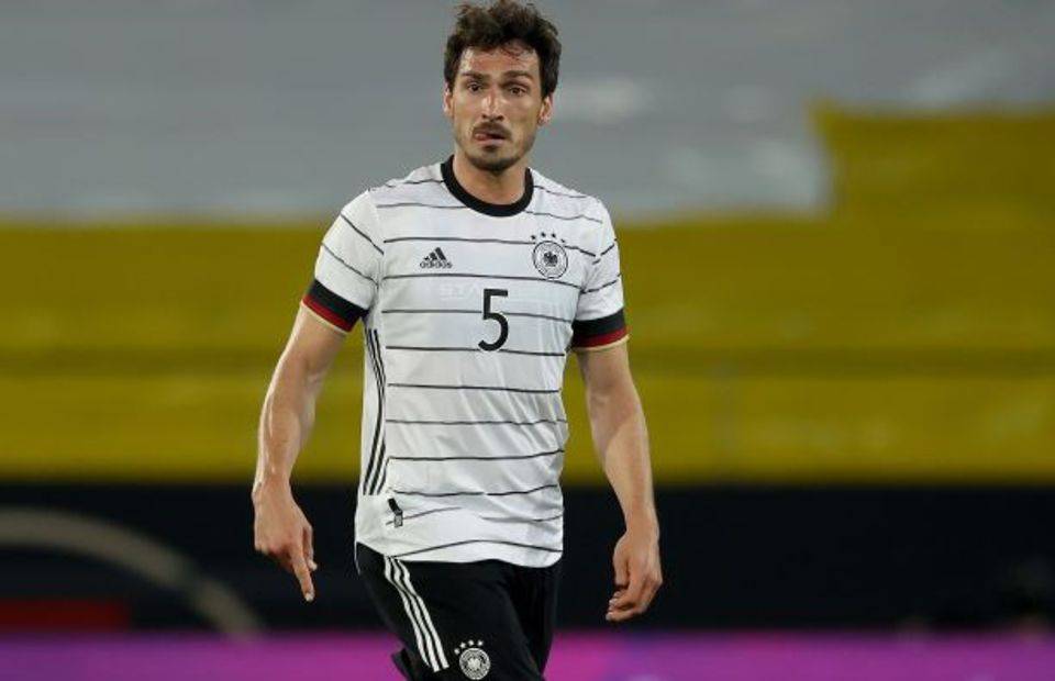 Mats Hummels in action for Germany